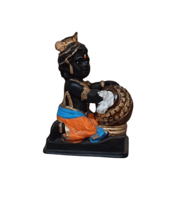 India gardening Krishna Gopal Idol Spiritual Puja Showpiece Pack of 1